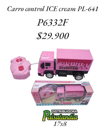 Carro control ICE CREAM PL-641