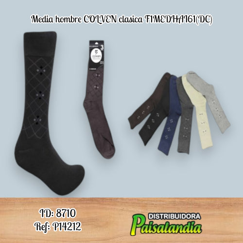 Media hombre COLVEN clasica F1MEDHAI61(DC)
