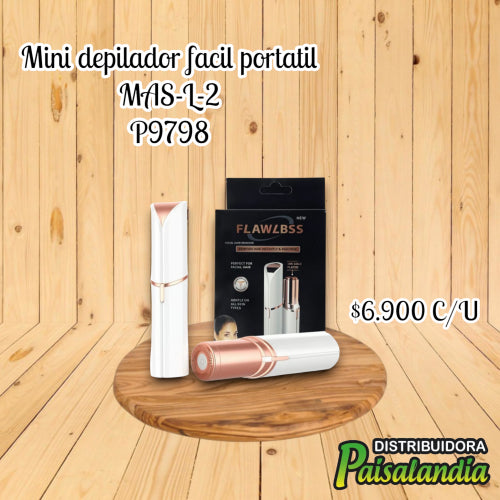 Mini depilador facial portátil MAS-L-2 (UND)