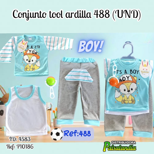 Conjunto ardilla 488 (UND)