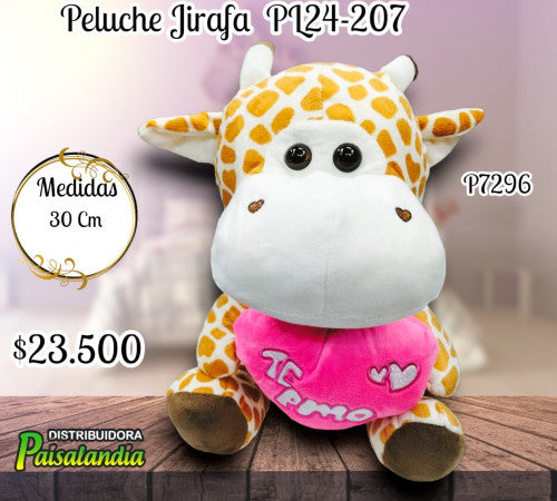 Peluche jirafa  PL24-207