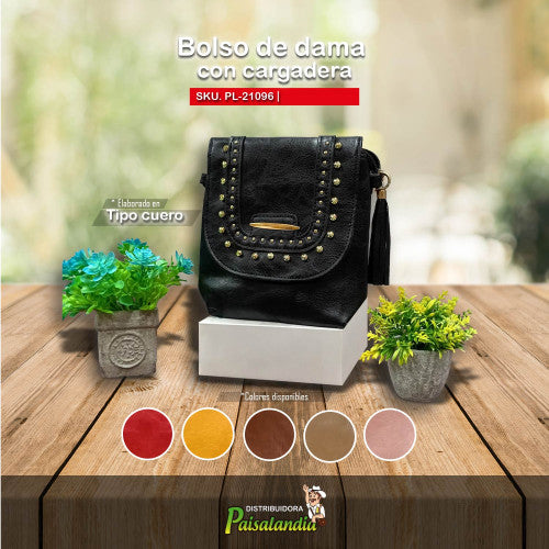 Bolso manos libres de dama colores surtidos PL-21096 (UND)