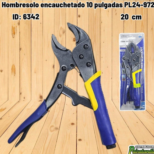Hombresolo encauchetado 10 pulgadas PL24-972 (UND)