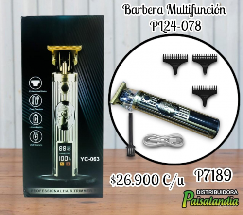 Barbera Multifunción PL24-078