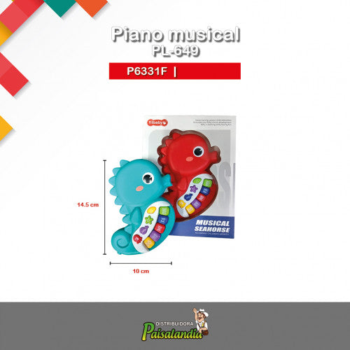 Juego piano musical PL-649 (UND)