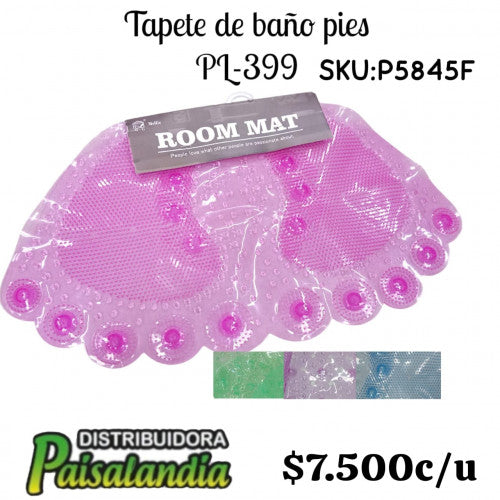 Tapete de baño pies  PL-399