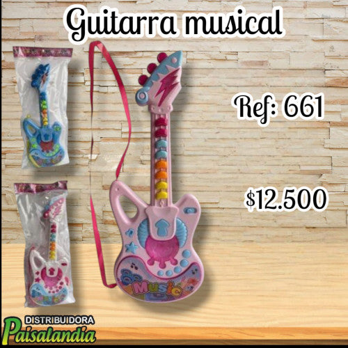Juguete guitarra musical 661-LOC (UND)