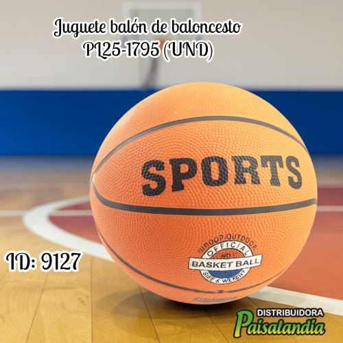 Juguete balón de baloncesto PL25-1795 (UND)