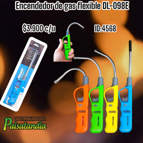 Encendedor de gas flexible DL-098E (UND)