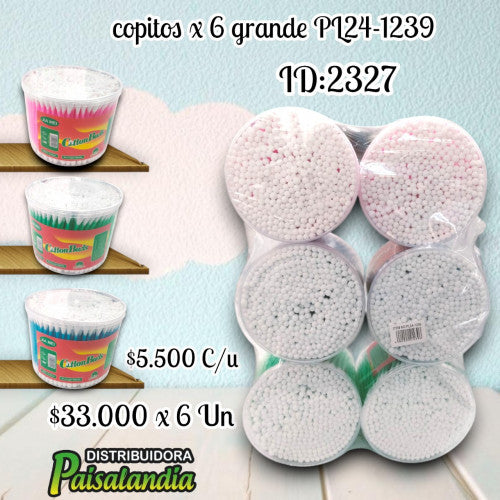 copitos x 6 grande (UND)