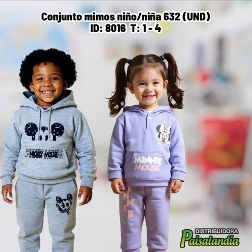 Conjunto mimos niño/niña 632 (UND)