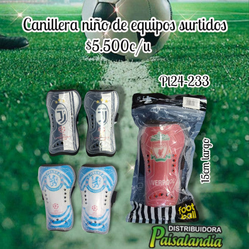 Canillera  niño  equipos PL24-233