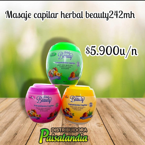 Masaje capilar herbal beauty (UND)