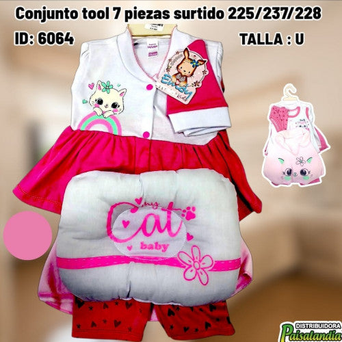 Conjunto tool 7 piezas surtido 225/237/228 (UND)