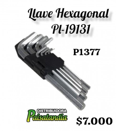 Lave hexagonal L pl-19131