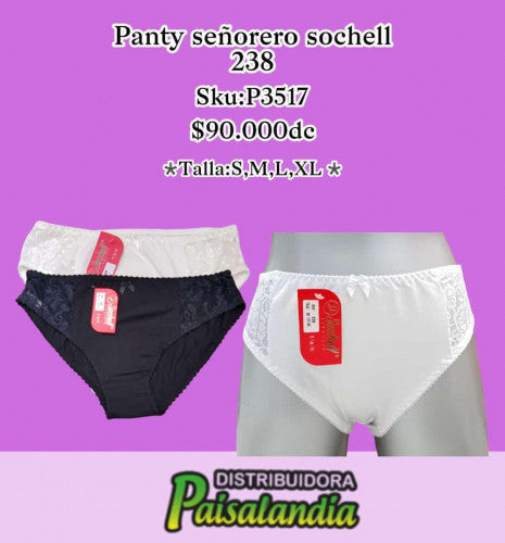 Panty señorero sochell  238 x 12