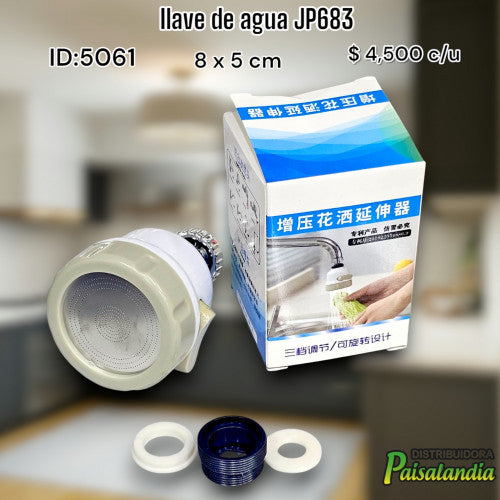 llave de agua JP683 (UND)