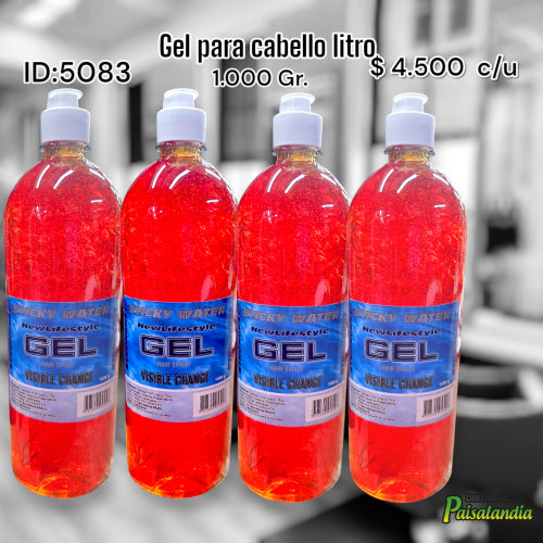 Gel para cabello litro (UND)