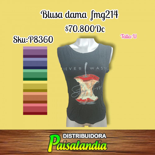 Blusa dama fmg214