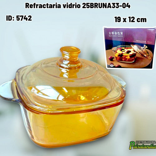 Refractaria vidrio 25BRUNA33-04 (UND)