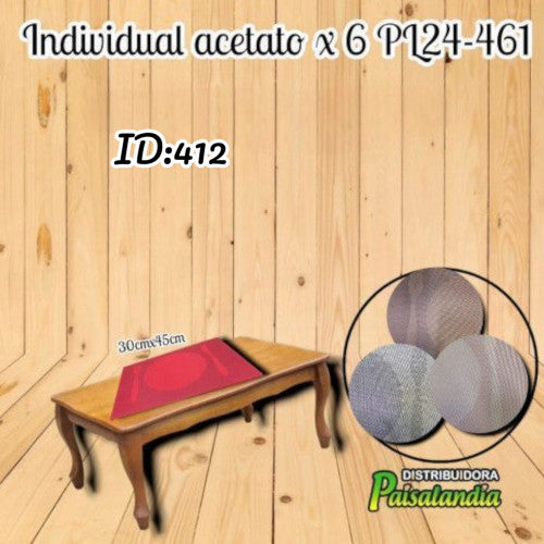 Individual de mesa PL24-461 (UND)