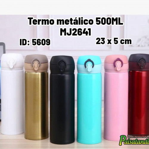 Termo metálico 500ML MJ2641 (UND)