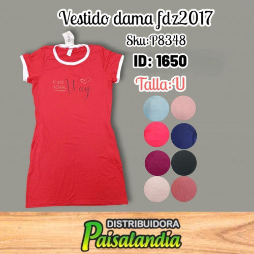Vestido dama fdz2017 (UND)