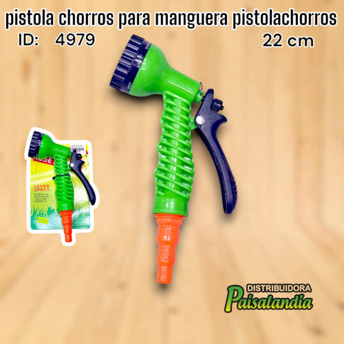 pistola chorros para manguera pistolachorros (UND)