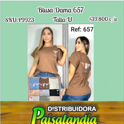 blusa dama 657 (UND)