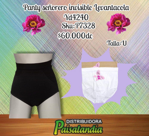 Panty señorero invisible levanta cola YD 4240