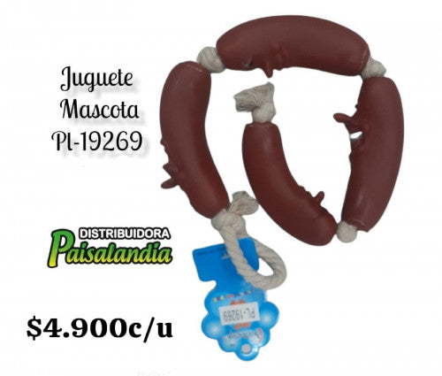 Juguete mascota salchicha PL-19269 (UND)