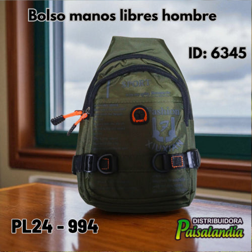 Bolso manos libres hombre PL24-994 (UND)