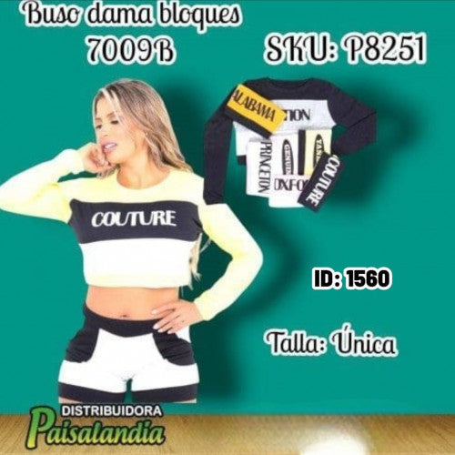 Buso dama bloques 7009B (DC)