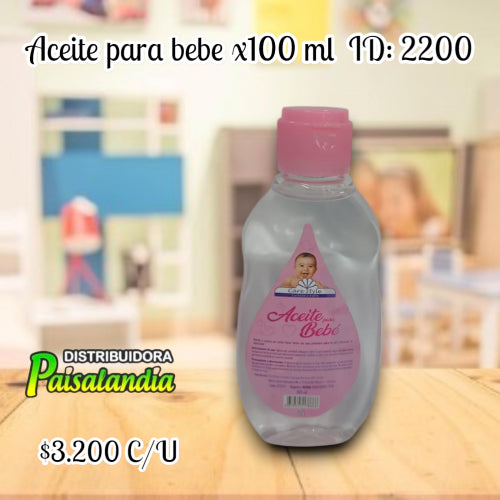 Aceite para bebé x100 ml (UND)