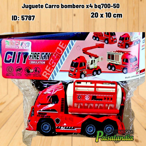 Juguete Carro bombero surtido bq700-50 (UND)