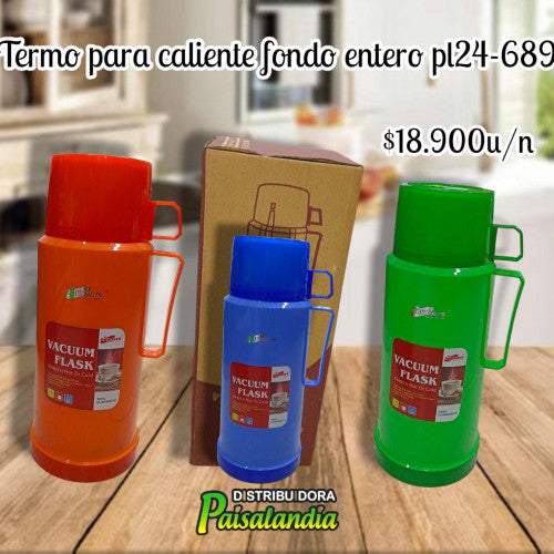 Termo líquidos calientes fondo entero 1 litro (UND)