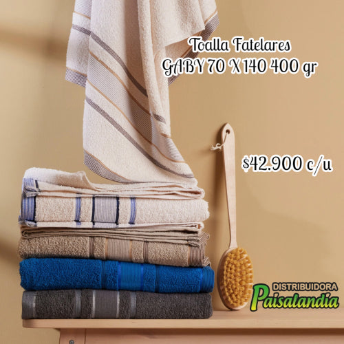 Toalla Fatelares GABY 70 X 140 400 gr