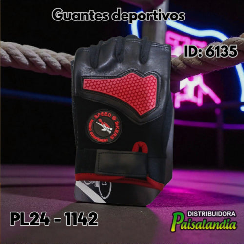 Guantes deportivos PL24-1142 16x12 cm (UND)