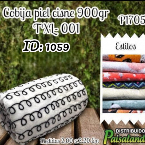 Cobija piel de cisne TXL-001 (UND)