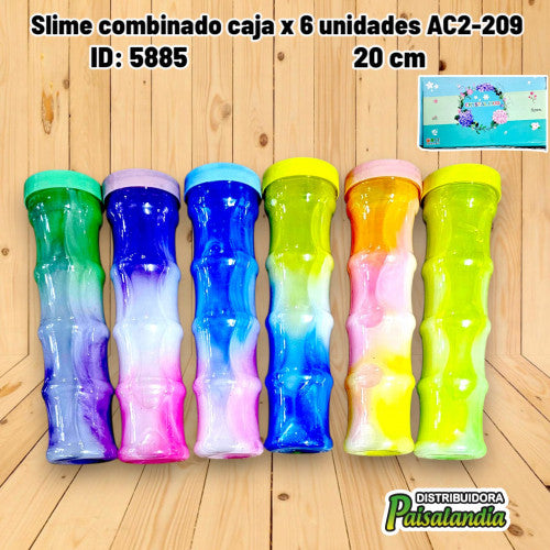 Slime combinado AC2-209 (CAJA x 6 UND)