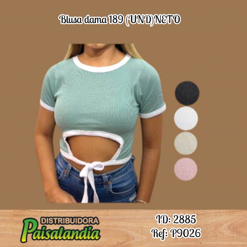 Blusa dama 189 (UND)NETO