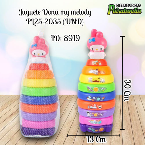 Juguete Donald my melody PL25-2035 (UND)