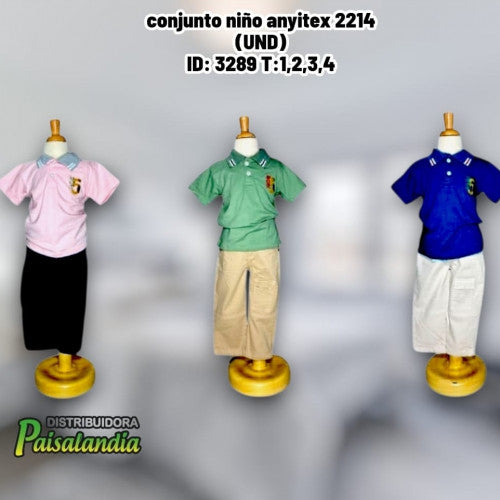 conjunto niño anyitex 2214 (UND)