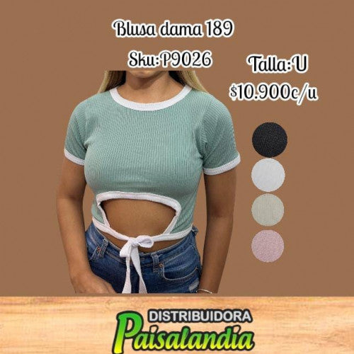 Blusa dama 189 (UND)