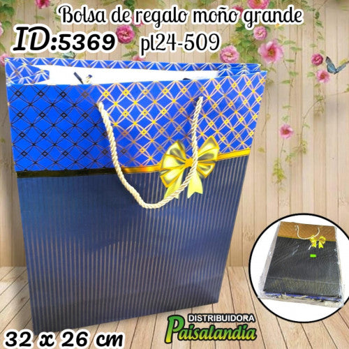 Bolsa de regalo moño grande PL24-509 (DC)