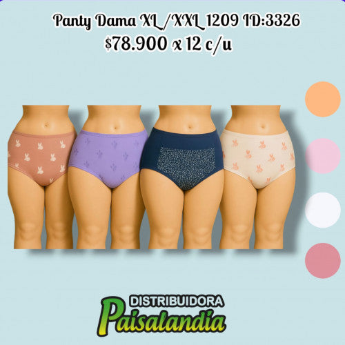 Panty dama XL/XXL 1209 (DC)