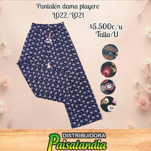 Pantalón playero L021/L022 (UND)