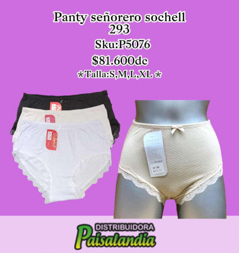 Panty señorero sochell 293 x 12