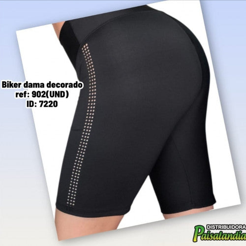 Biker dama decorado ref: 902(UND)