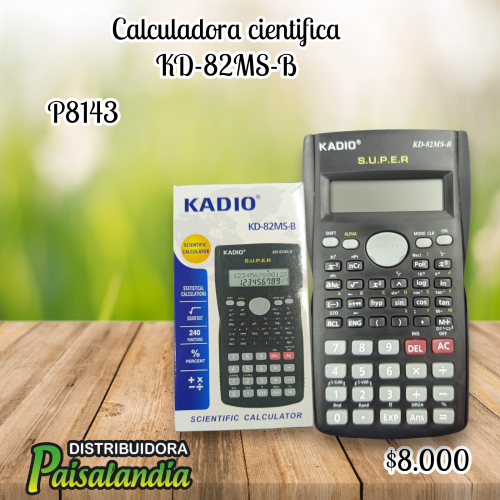 Calculadora cientifica  KD-82MS-B